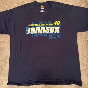 Vintage XL 2009 Nascar Sprint Cup Series Jimmie Johnson T-Shirt